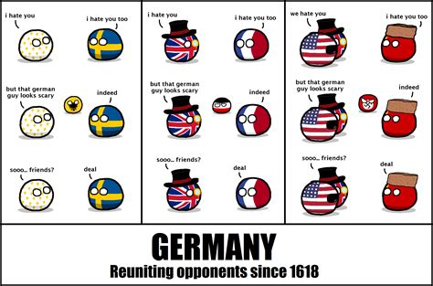 Germany – Reuniting Opponents | Country Balls