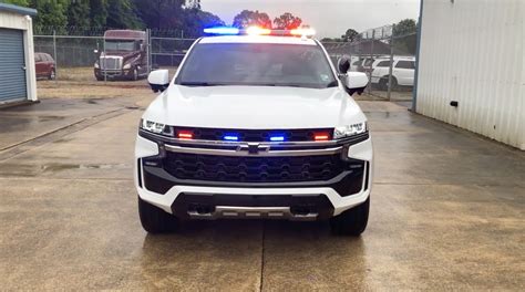 Check Out The Emergency Lights For The 2021 Chevy Tahoe PPV