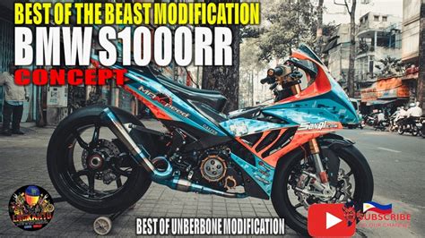 BMW S1000RR RACING CONCEPT (UNDERBONE MODIFICATION) - YouTube