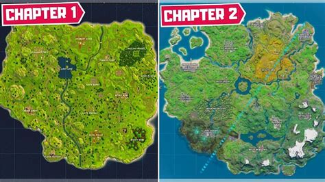 Fortnite Chapter 1 Map With Names