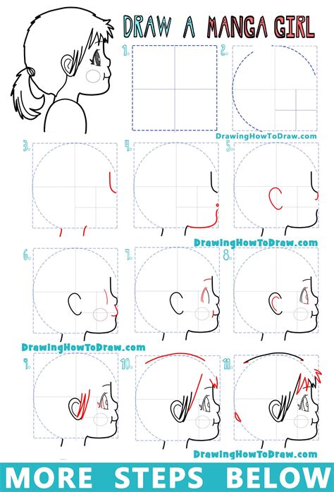 How To Draw Anime Girls Tutorial - Artistrestaurant2