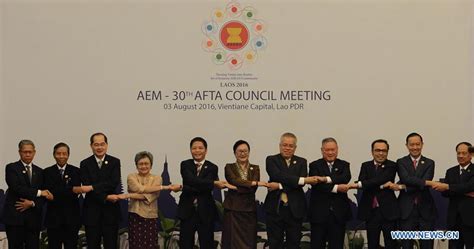 30th ASEAN Free Trade Area Council Meeting held in Vientiane, Laos