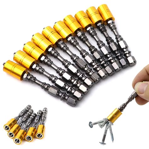 Strong Magnetic Screwdriver Bit Set 65mm Phillips Electronic Screwdriver Bits For Plasterboard ...