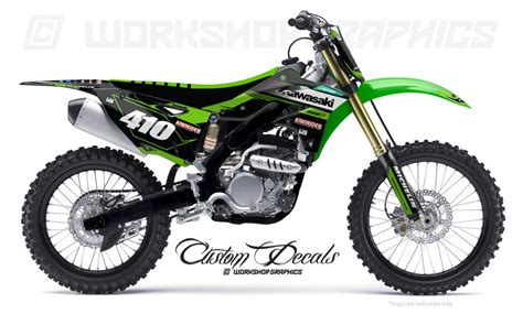 KX250F Polar - Graphics Kit - Workshop Graphics