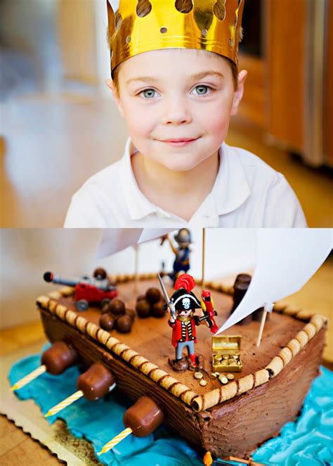 Pirate Ship Cake - Baked BreeBaked Bree