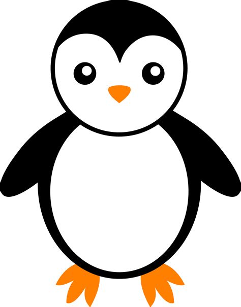 Free Penguin Clipart Black And White, Download Free Penguin Clipart Black And White png images ...