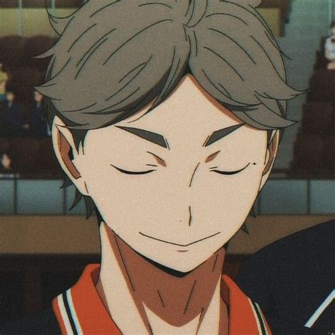 Haikyuu - Sugawara icon | Anime, Personagem