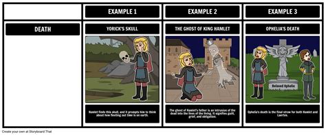 Hamlet Theme Storyboard by rebeccaray