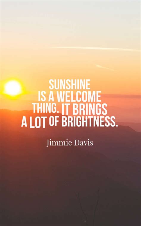 32 Inspirational Sunshine Quotes And Sayings