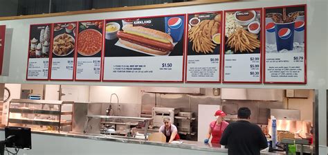 Costco Food Court Menu