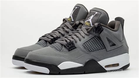 Air Jordan 4 Cool Grey 2019 308497-007 Release Date - SBD