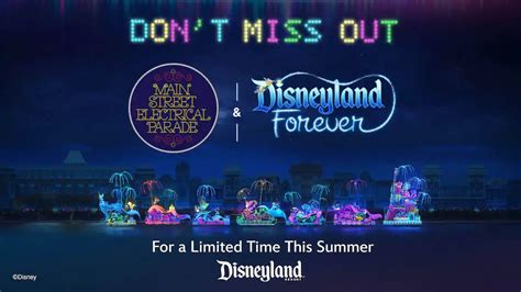 Main Street Electrical Parade and Disneyland Forever Fireworks to End Limited-Run at Disneyland ...