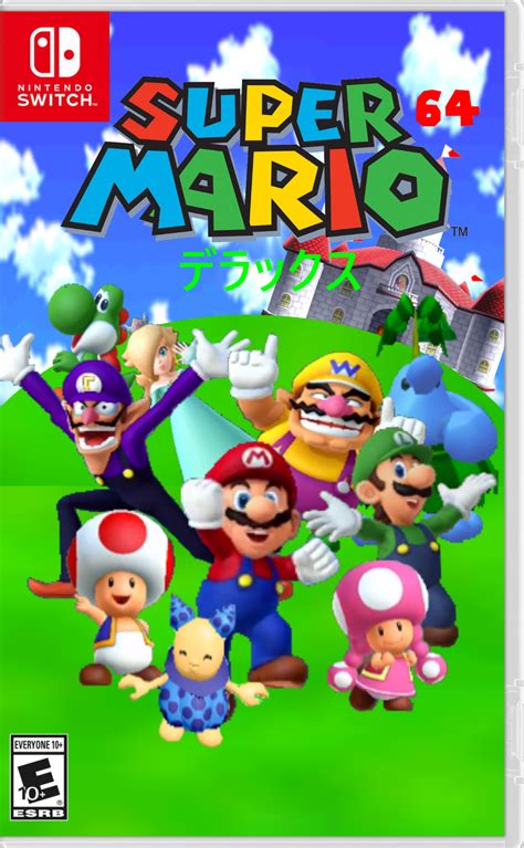 Image - Super Mario 64 Deluxe Japanese Boxart.png | Fantendo - Nintendo Fanon Wiki | FANDOM ...