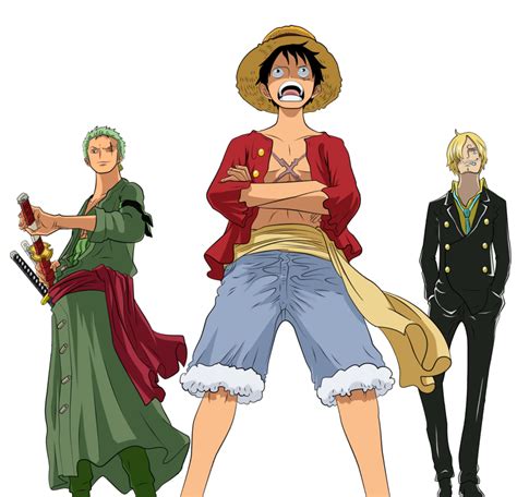 Image - Luffy, Zoro, and Sanji.png | Superpower Wiki | FANDOM powered by Wikia