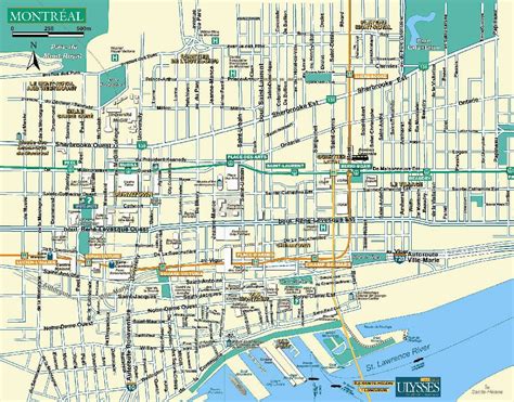 Printable Map Of Downtown Montreal – Printable Map of The United States