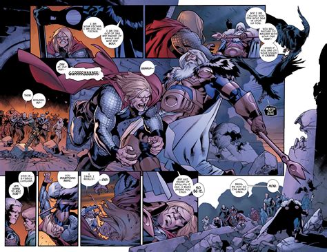 Thor VS Odin (Fear Itself) – Comicnewbies