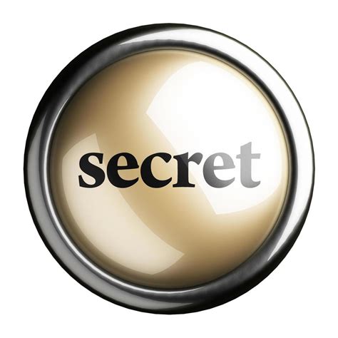 secret word on isolated button 6375532 Stock Photo at Vecteezy