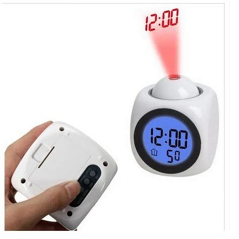 Projection Alarm Clocks 1PC Mini Digital Alarm Clock Function Voice ...