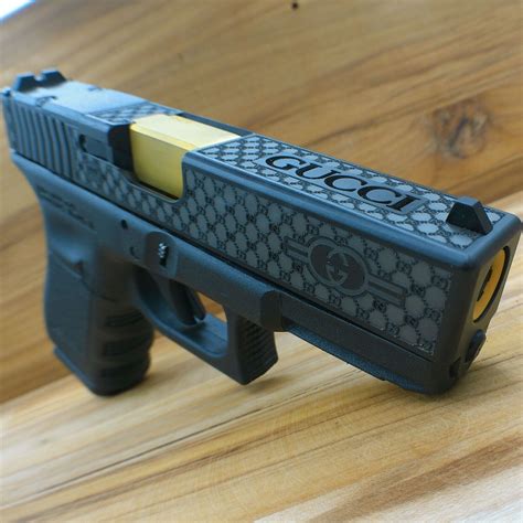 Custom GUCCI Glock 19 slide. - Kineti-Tech