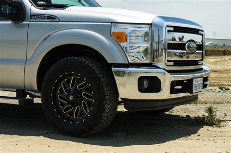 Style and Function - Ford F250 Working Truck on Black Fuel Off-road Wheels — CARiD.com Gallery