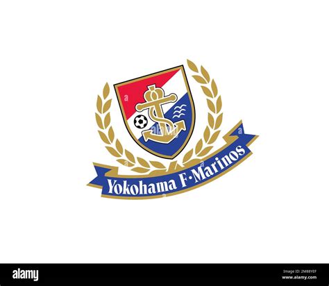 Yokohama F. Marinos, rotated logo, white background Stock Photo - Alamy