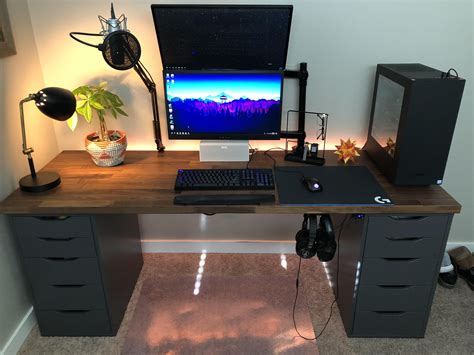 Ikea L Desk Setup - Test 3