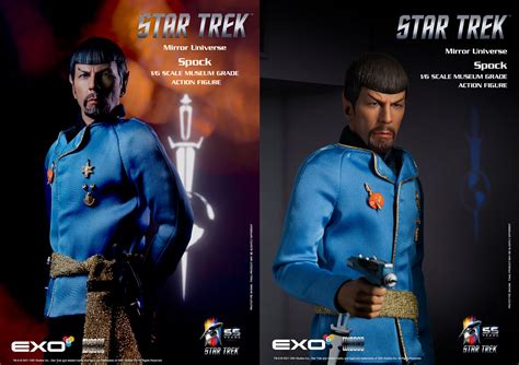 EXO-6 Crosses Over to STAR TREK's Mirror Universe with 1:6 Spock • TrekCore.com