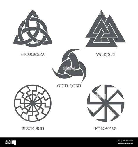 Nordic Mythology Symbols