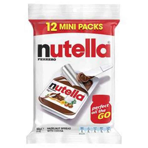 Nutella Sachets Mini Pack - Sweetcraft