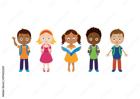 Group Of Children Clipart