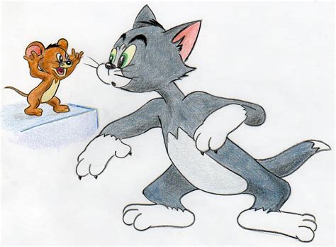 Tom And Jerry Drawing With Colour at Marie Necaise blog