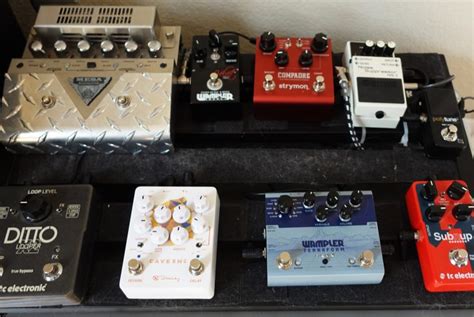 My Ultimate Guitar Demos Pedalboard - Pellegrini Guitar