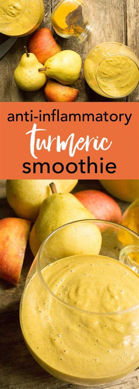 anti-inflammatory turmeric smoothie - Smart Nutrition with Jessica Penner, RD