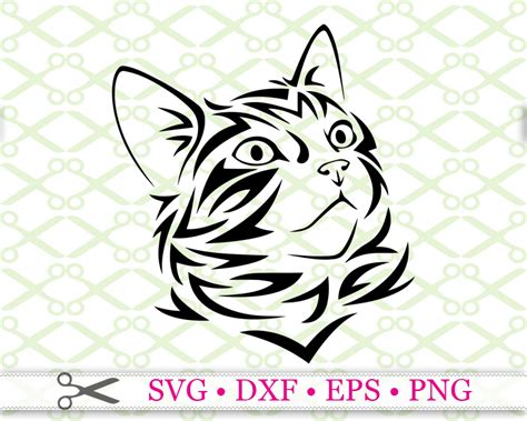 Cat Svg For Cricut Cat Clipart Svg Files For Cricut Kitten Svg Kitten ...