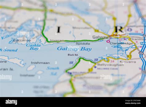 Galway bay map hi-res stock photography and images - Alamy