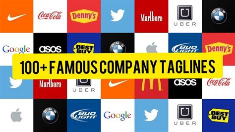 Brand Logos And Slogans - Design Talk