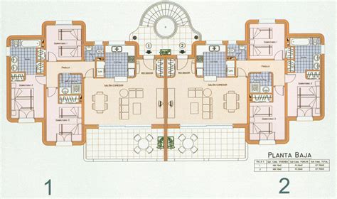 floor plans Villas | Spanish Villa Floor Plans Monte pego villas ...