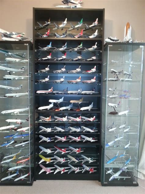 Best way to display your models | Glass cabinets display, Model airplanes display, Airplane decor