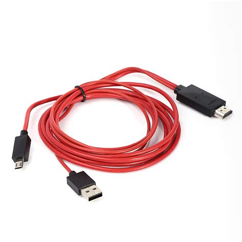 MHL Micro USB to HDMI 1080P HD TV Cable Adapter for Samsung Galaxy S4 ...