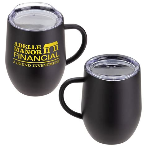 Calibre 12 oz Insulated Ceramic Coated Coffee Mug | USFP-286-DTM-CL19