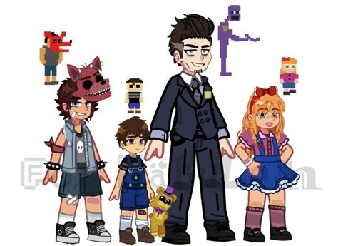 FNAF Family Afton Htf Anime, Anime Fnaf, Club Outfit Ideas, Club Outfits, 2160x3840 Wallpaper ...