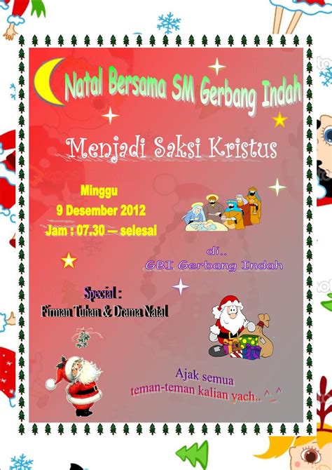 Contoh Undangan Natal Kreatif Berikut kami berikan contoh surat ...