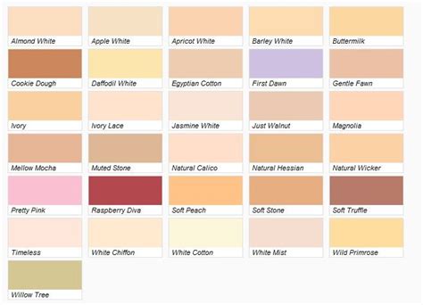 Dulux Paint Colour Chart Names | Dulux paint colours, Dulux paint colour charts, Paint color chart