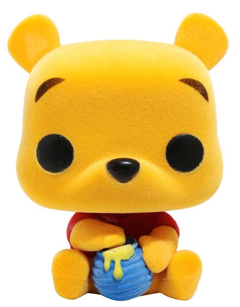 Funko POP! Disney #252 Pooh (Seated - Flocked) EXCLUSIVE New Mint