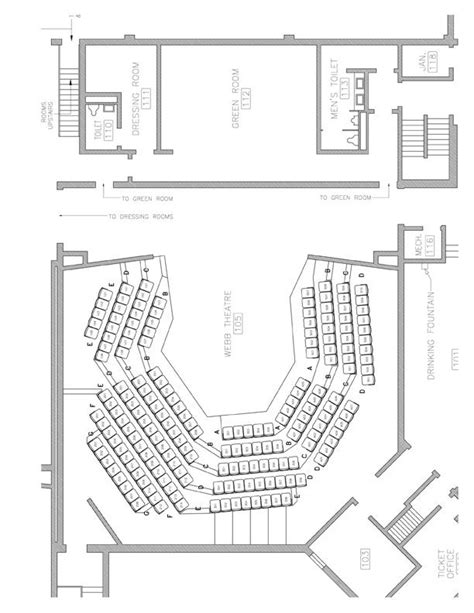 Theater seating, Seating plan, Seating