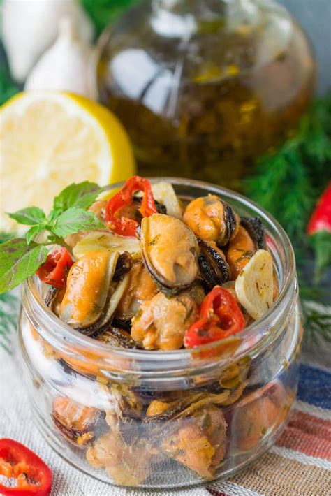 Spicy Marinated Mussels | Recipe | Mussels recipe, Pickling recipes, Seafood recipes