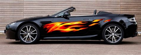 Full Color Fire Flames Auto Accent Decals #F2 | Xtreme Digital GraphiX