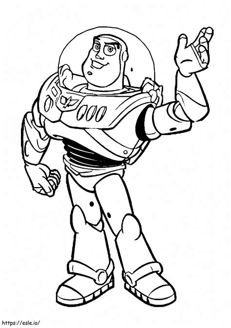 Dibujo Buzz Lightyear coloring page