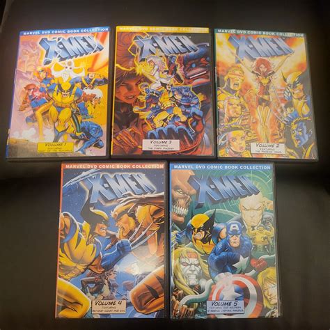 X-men Complete Animated DVD Series - Etsy