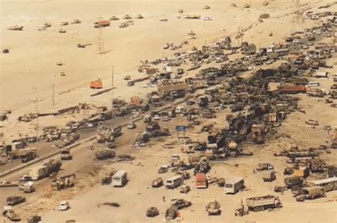 The Highway Of Death - First Gulf War | War History Online